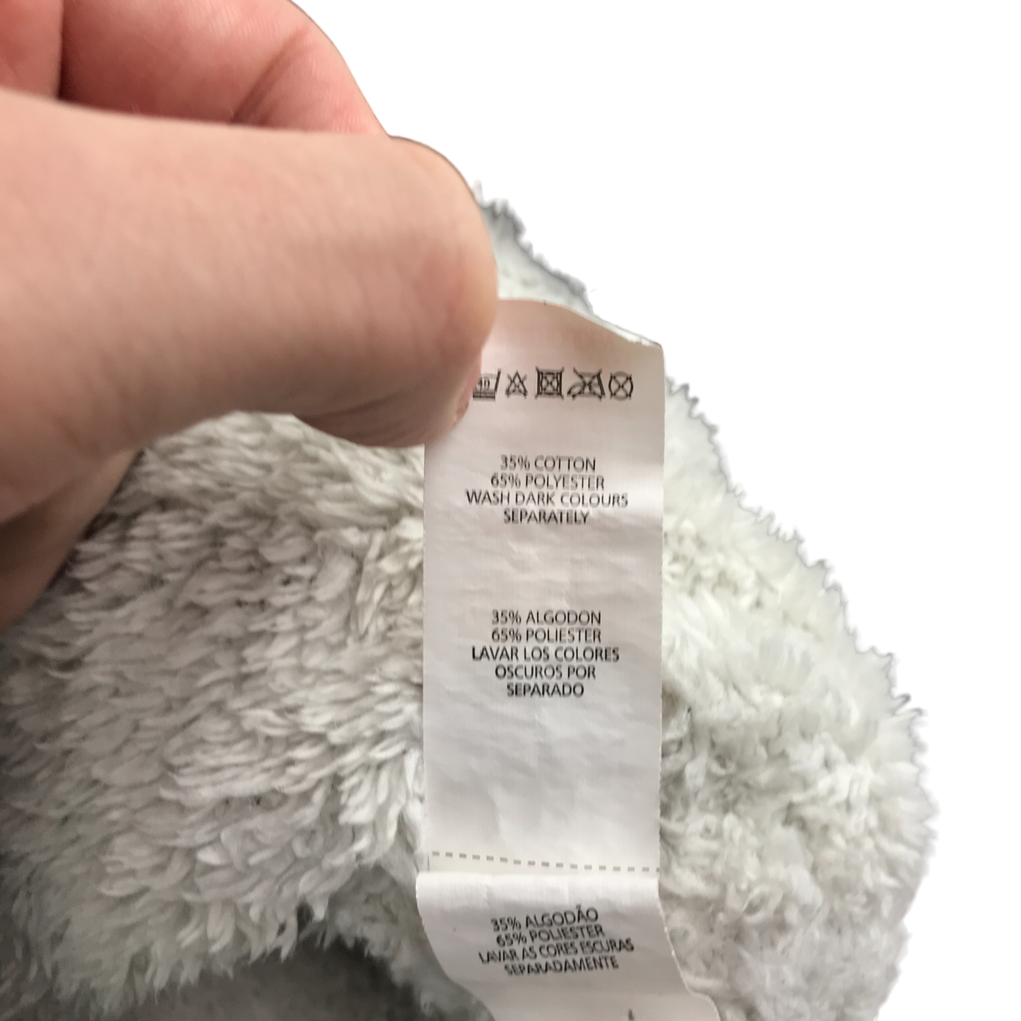 Rebel Hooded Fleece Jacket 5-6 Years Grey with Sherpa Inside