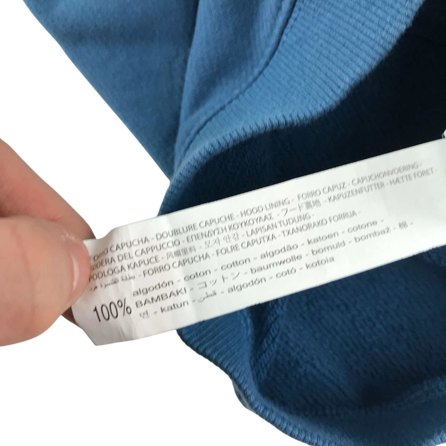 Zara Hooded Fleece 4-5 Years Teal Zip Up Cotton