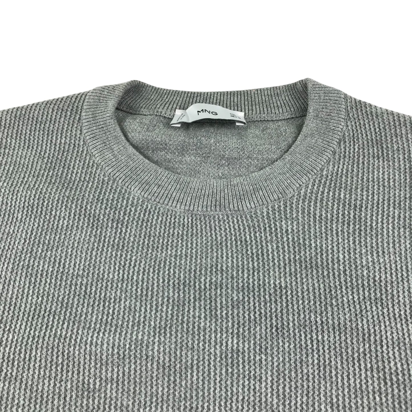 MNG jumper men's M grey plain
