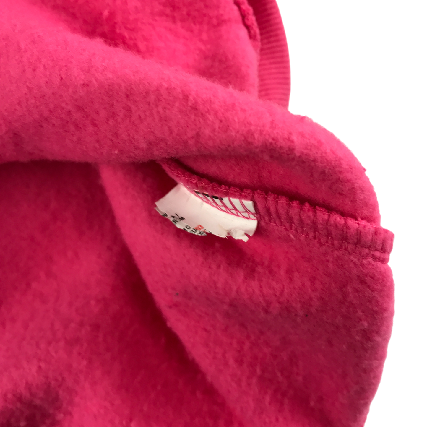 Primark Hoodie 8-9 Years Pink with Text
