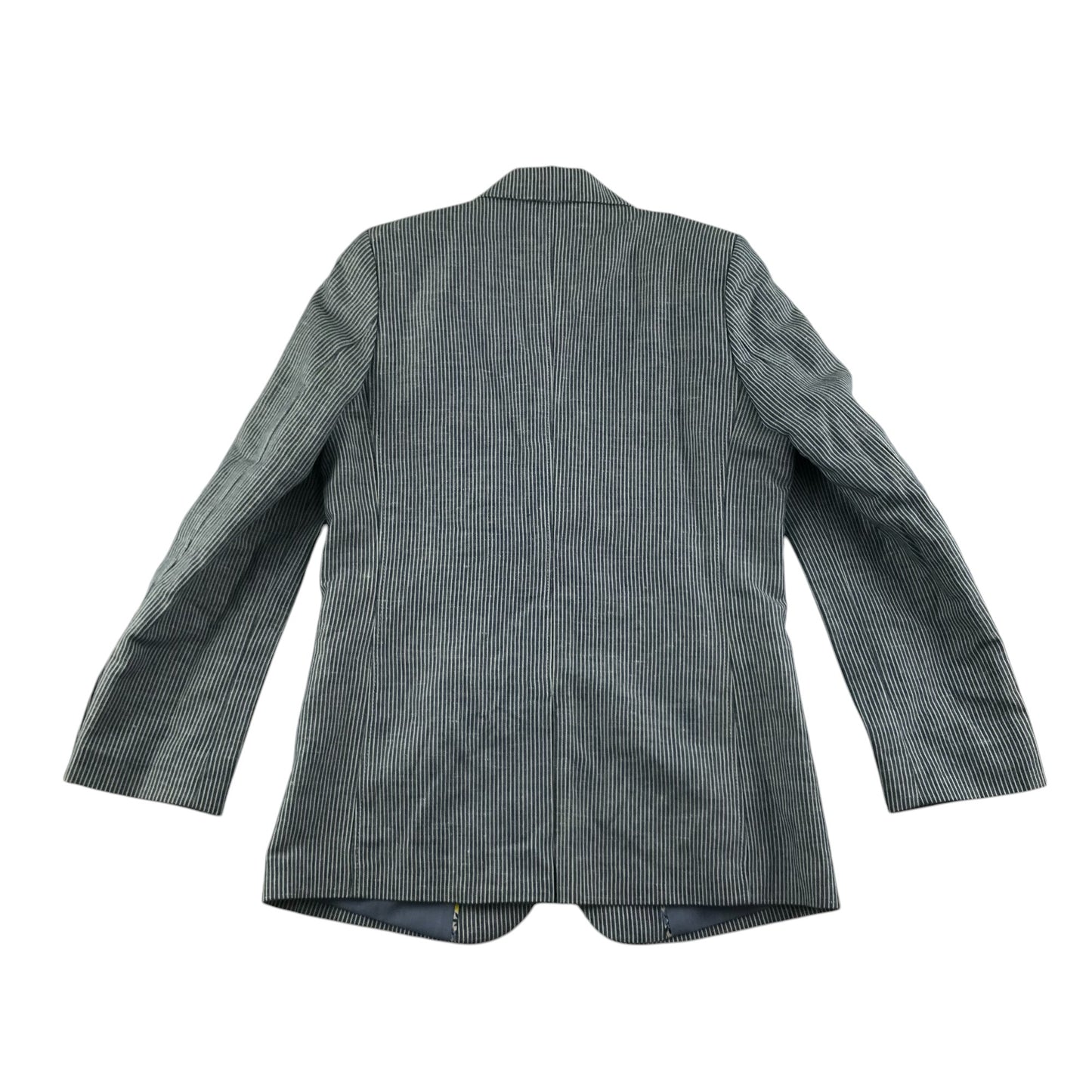 John Lewis Blazer 6-7 Years Grey and White Vertical Stripes