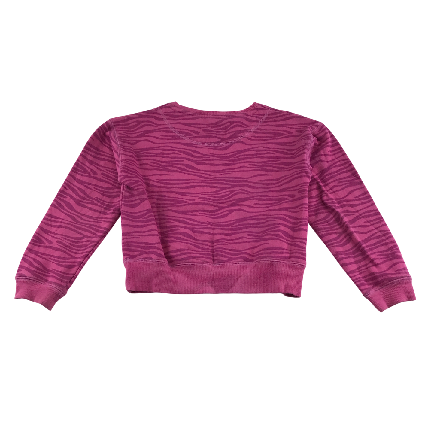 John Lewis Jumper 9-10 Years Pink with Animal Print Cotton