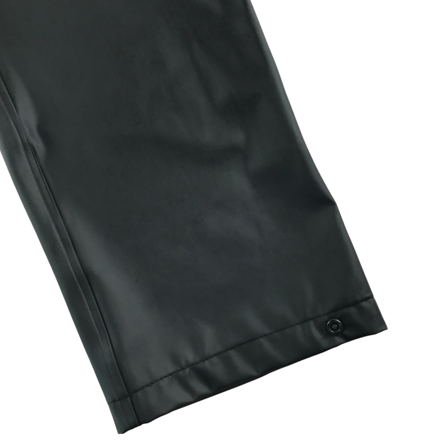 Helly Hansen waterproof trousers 15-16 years black plain with elasticated waistband