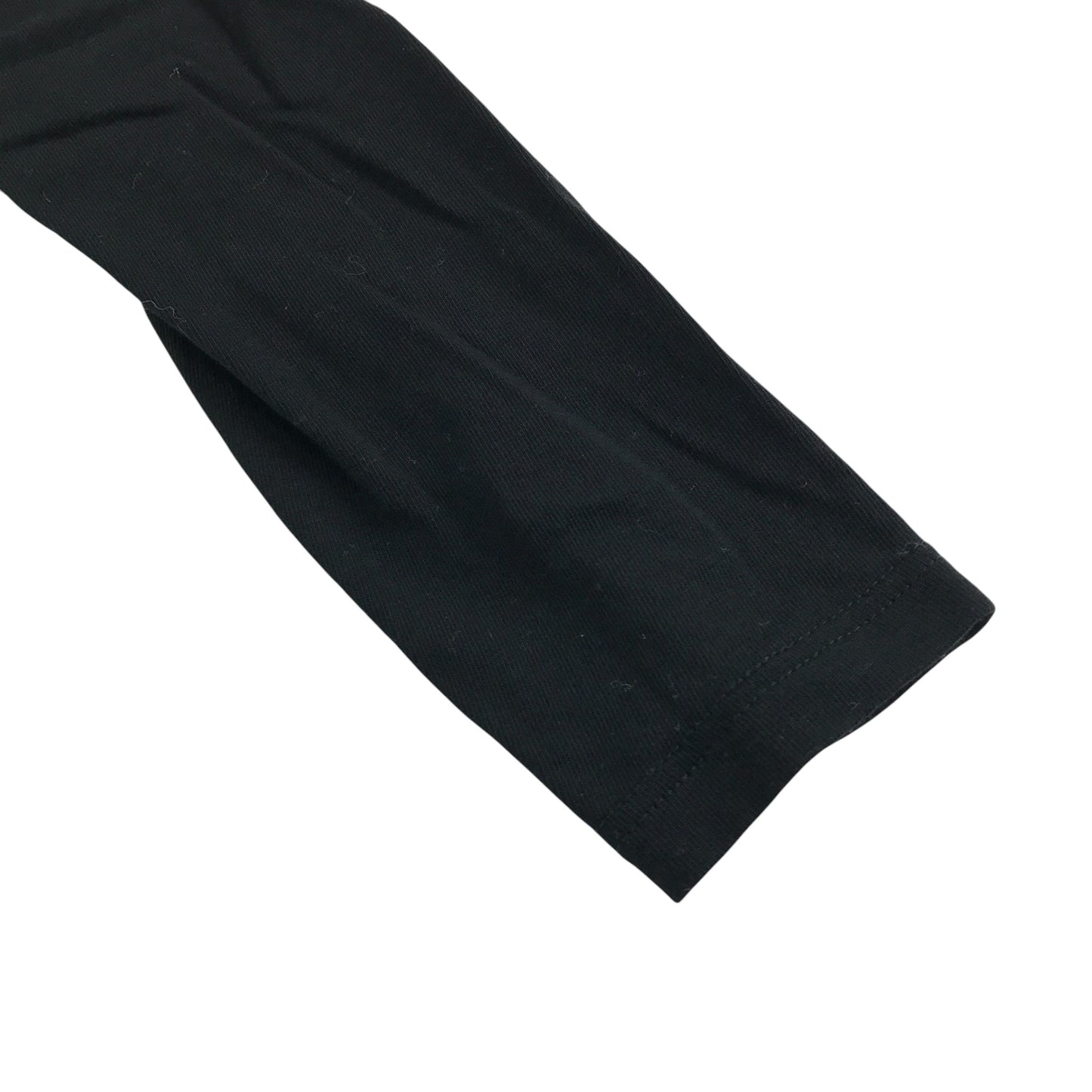 H&M t-shirt 9-10 years black plain long sleeve