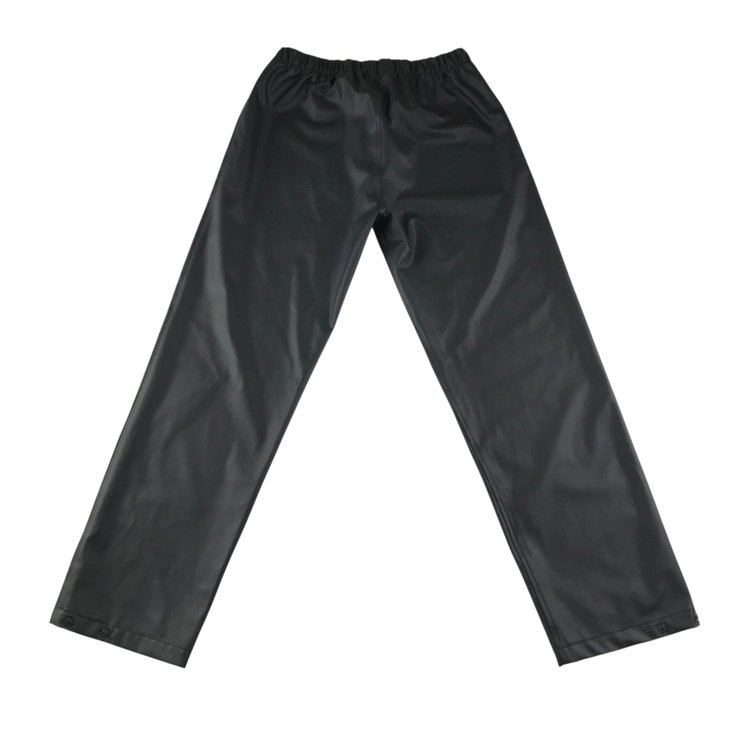 Helly Hansen waterproof trousers 15-16 years black plain with elasticated waistband