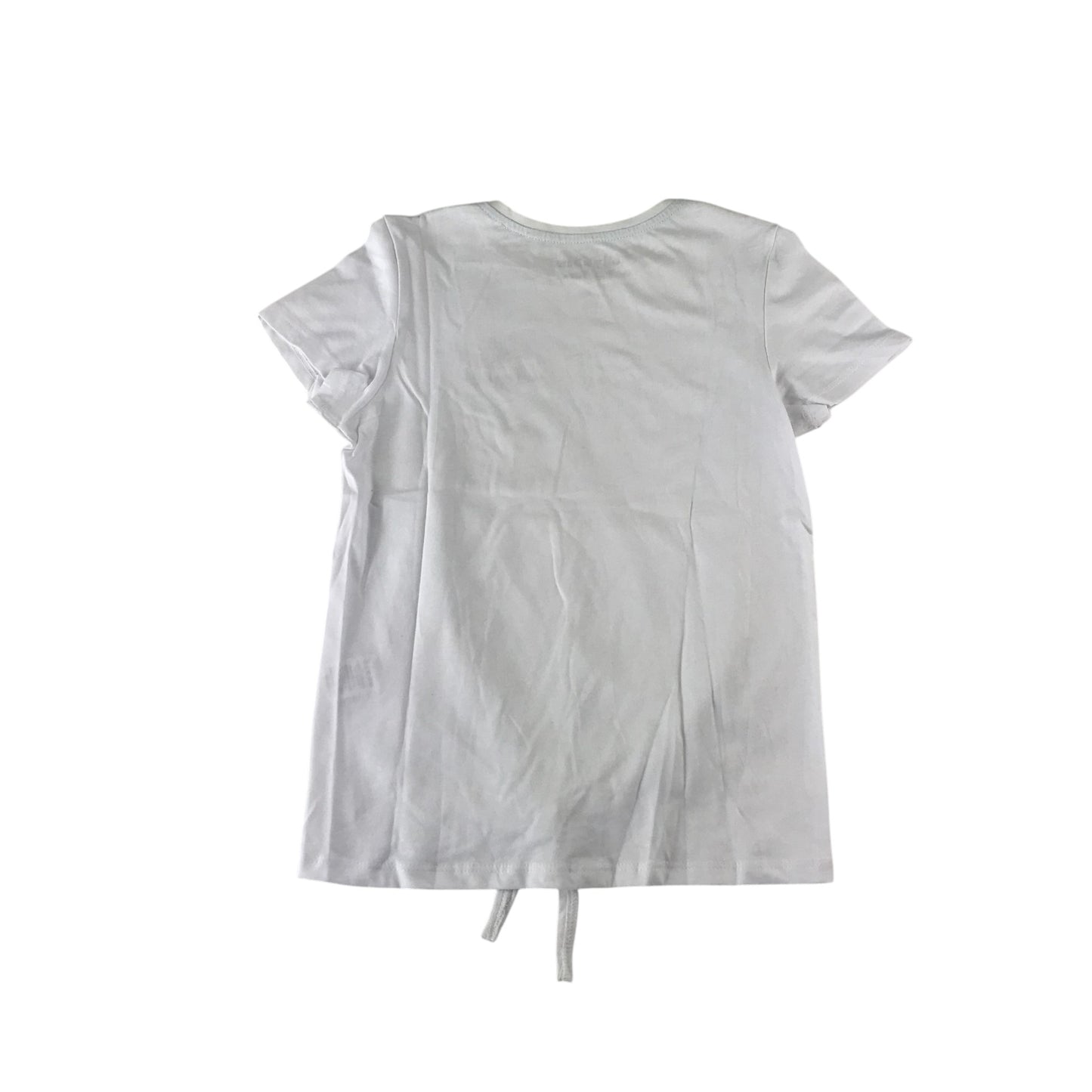 Lily&Dan t-shirt 9-10 years white small text print design
