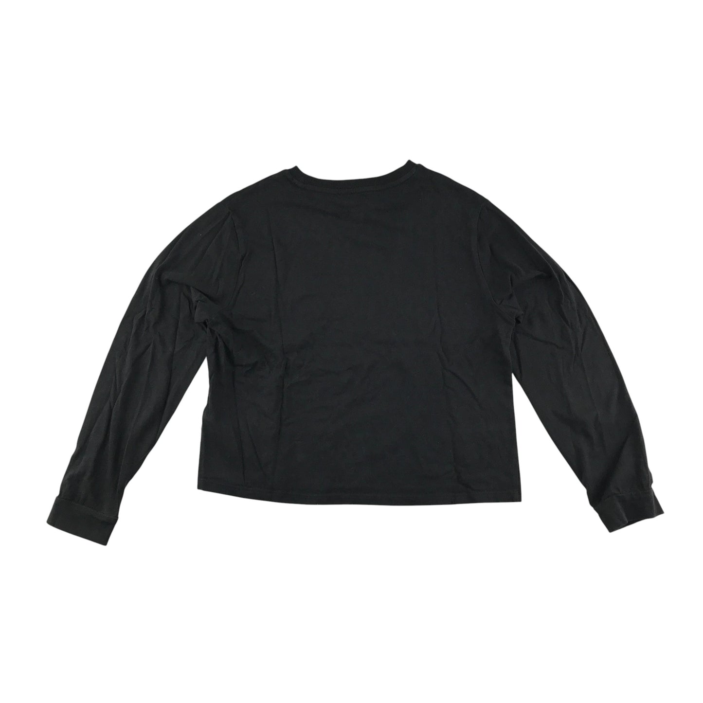 M&S t-shirt 11-12 years black smiley graphic tee