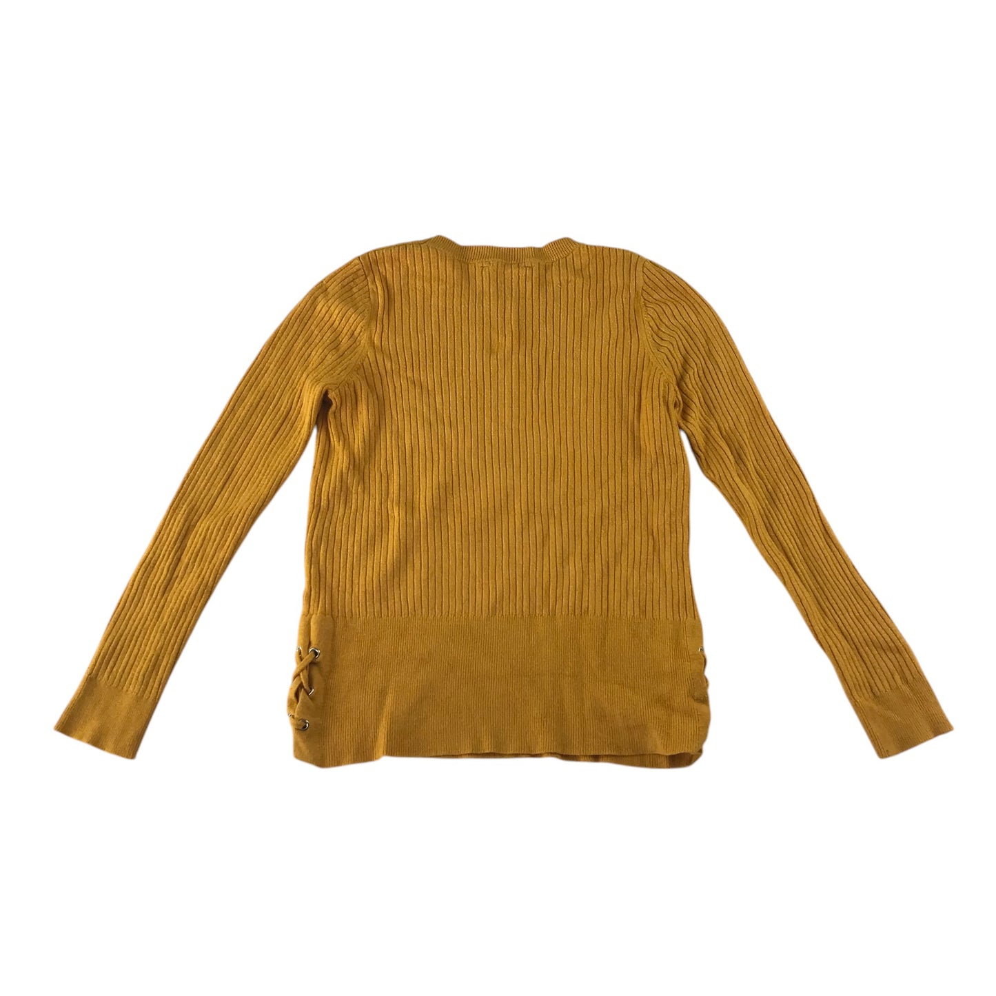 Matalan t-shirt 11-12 years yellow plain long sleeve