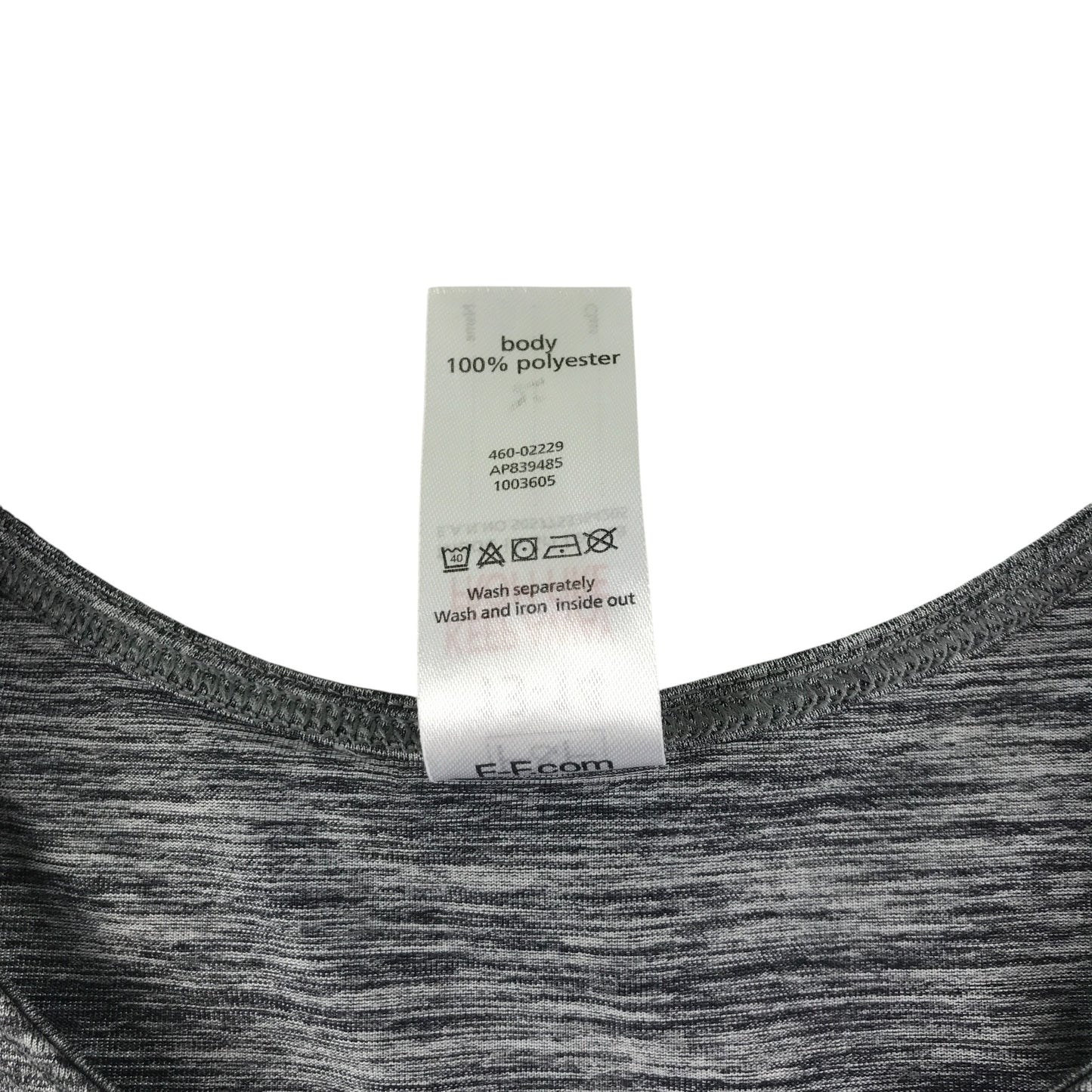 F&F sport top 13-14 years grey tank top