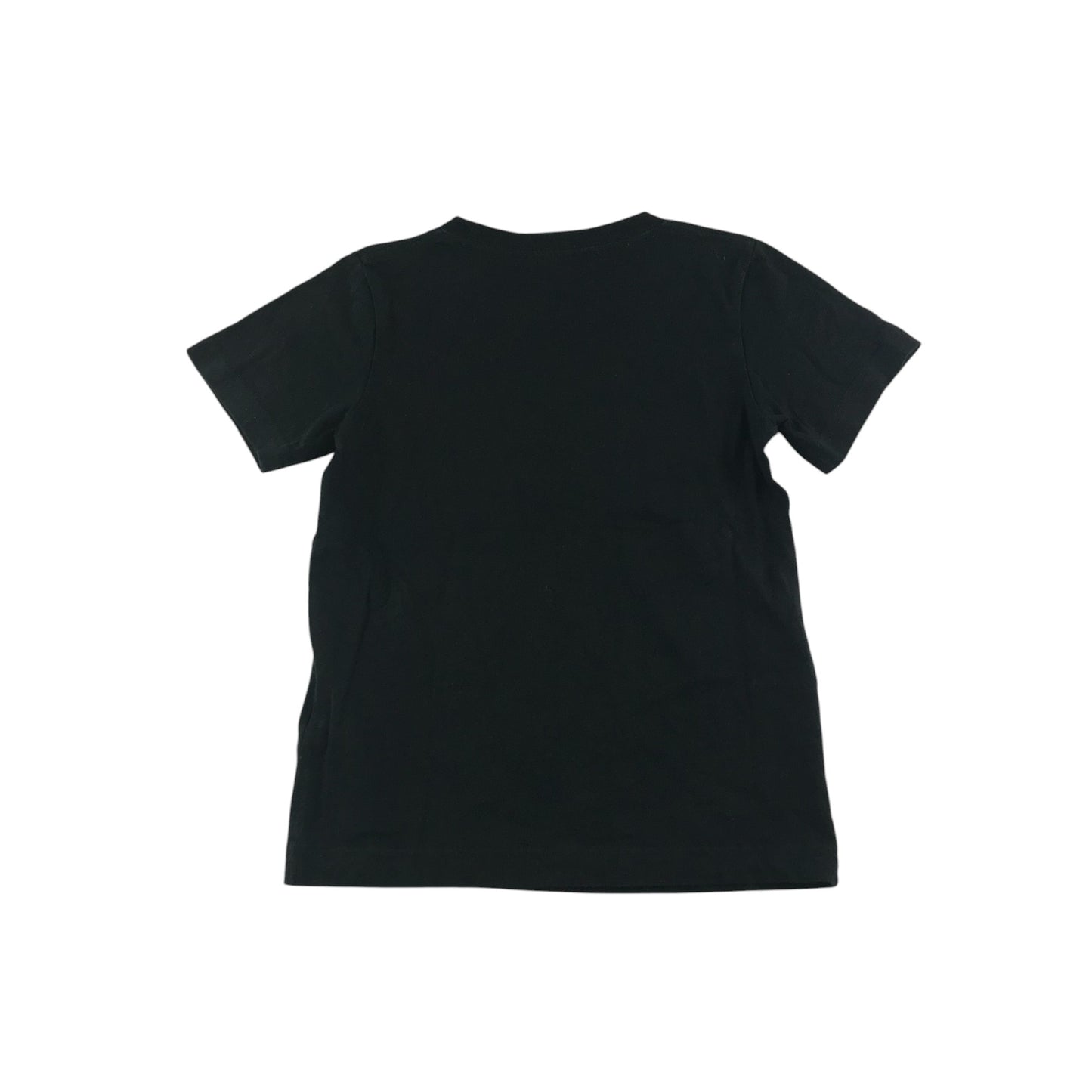 Converse t-shirt 6-7 years black with large text logo cotton