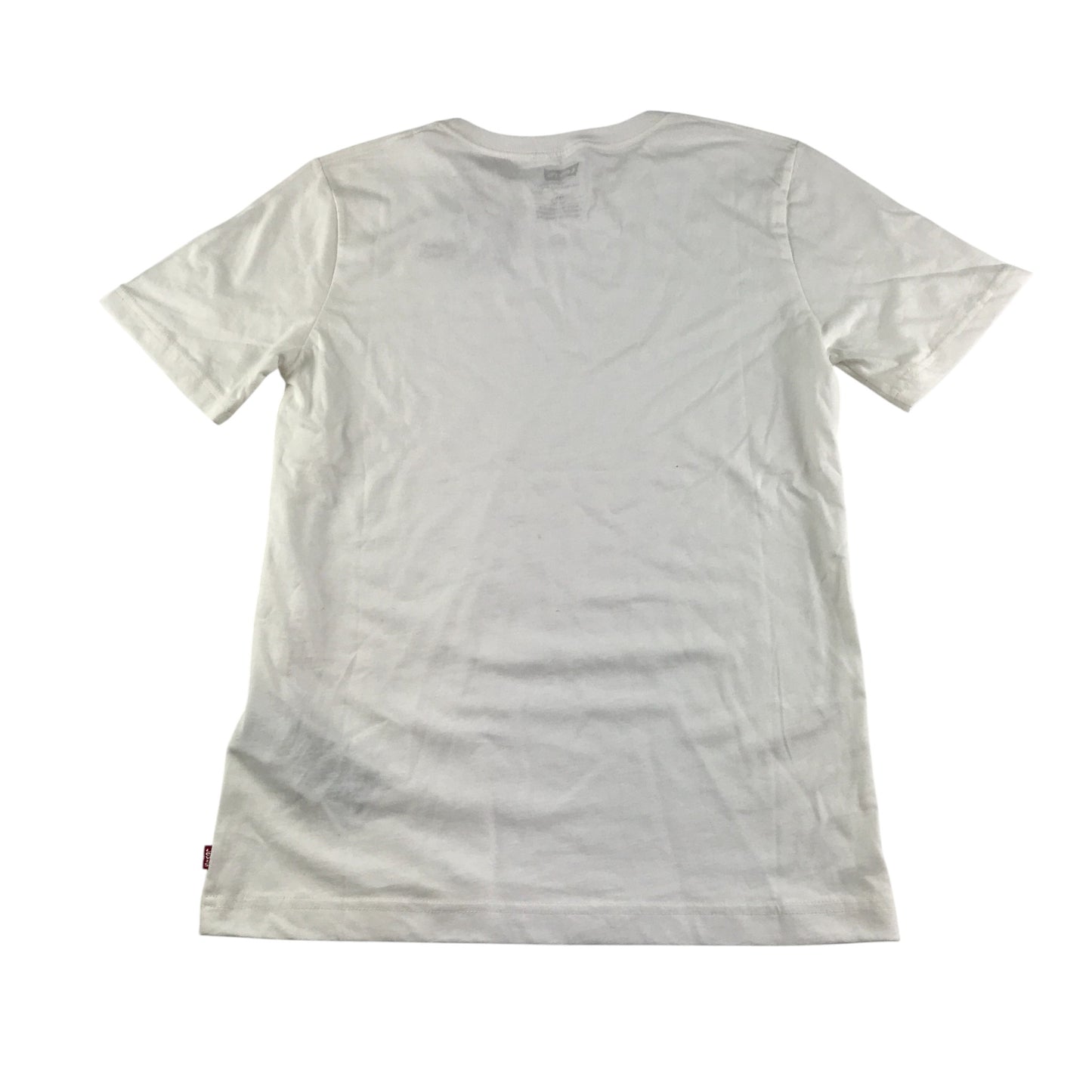 Levi's t-shirt 13-14 years white plain with logo