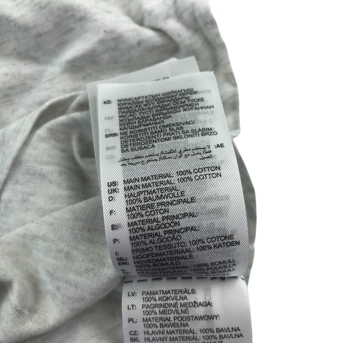 Adidas t-shirt 13-14 years white with large black logo