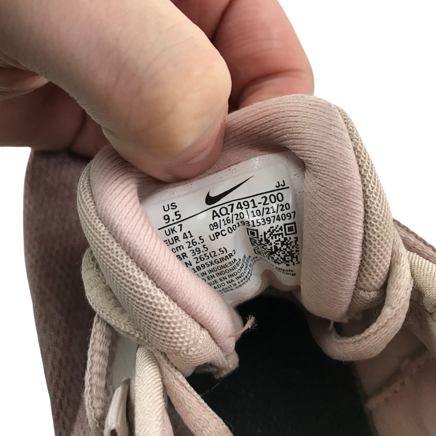 Nike trainers shoe size 7 pink Nike Flex