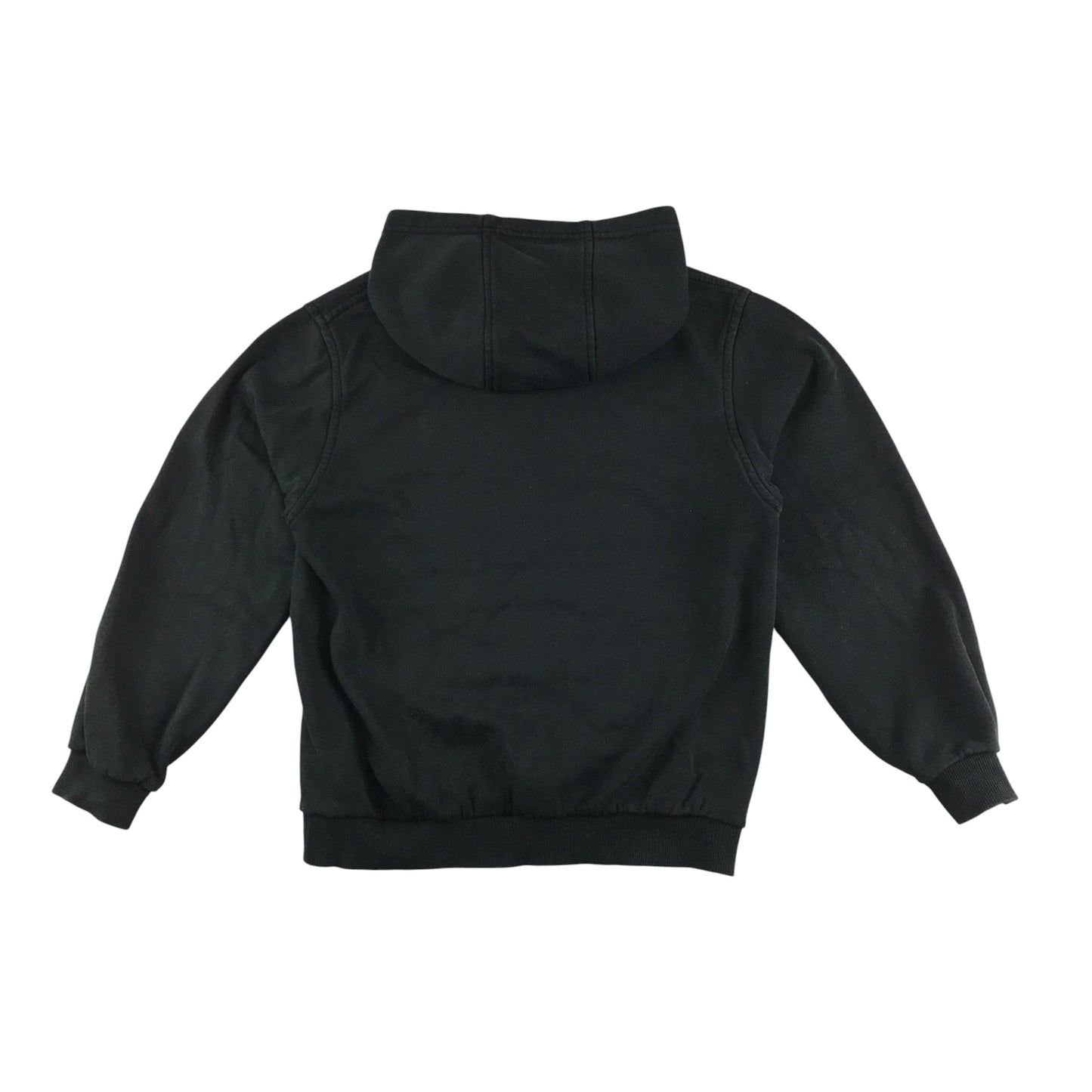 Nike hoodie 11-12 years black with white swoosh Nike logo cotton