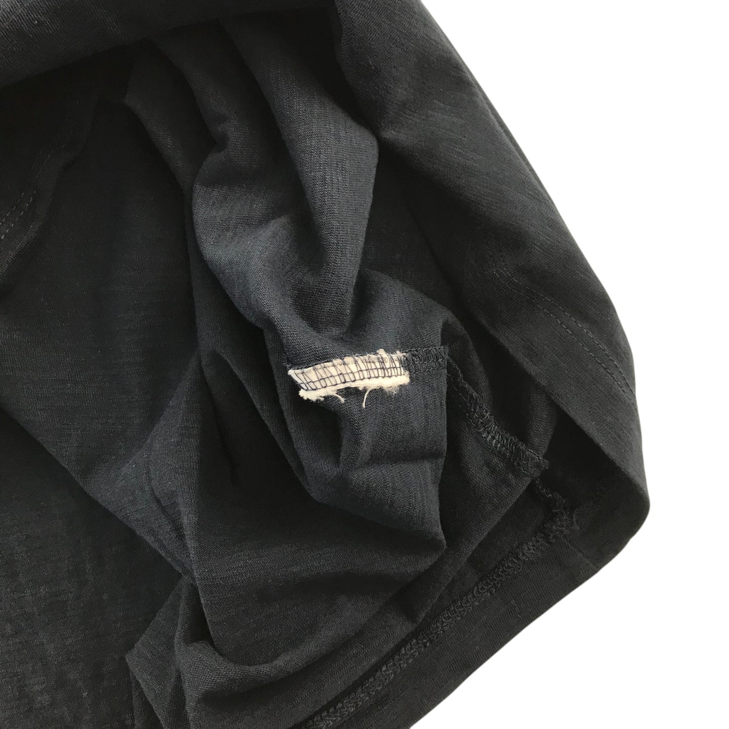Jack & Jones t-shirt men's S black floral text logo design