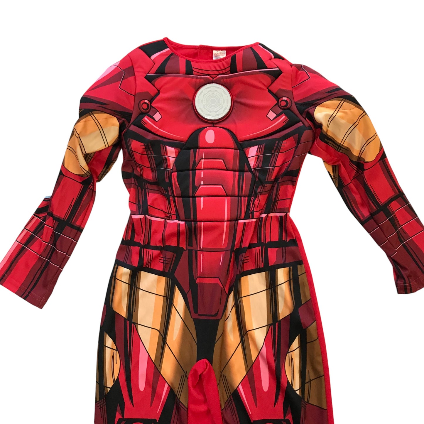 F&F Ironman costume 9-10 years onesie dress up costume with mask