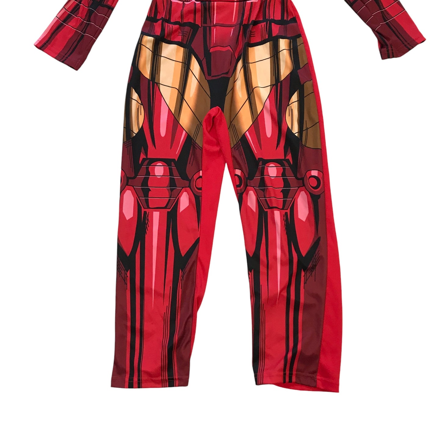F&F Ironman costume 9-10 years onesie dress up costume with mask
