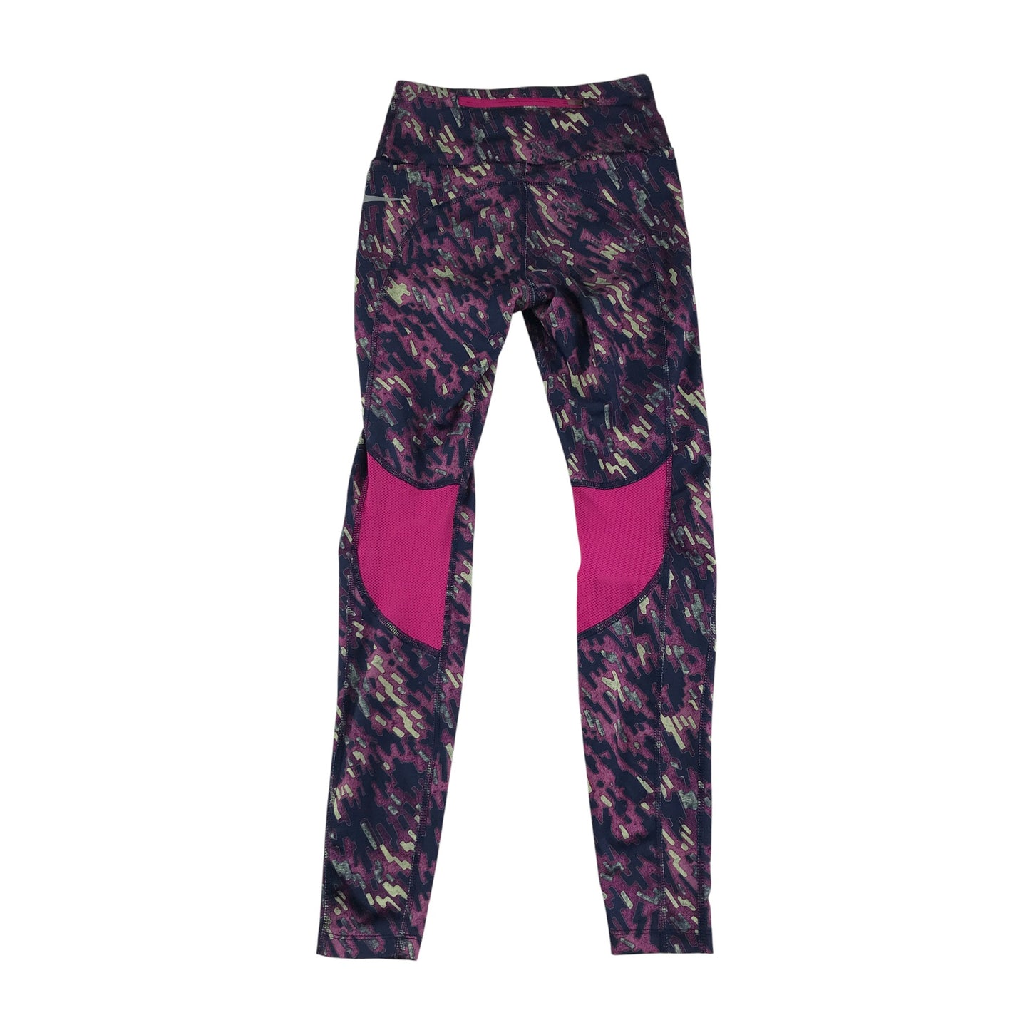 Nike sport women's XS year navy and purple two tone graphic print