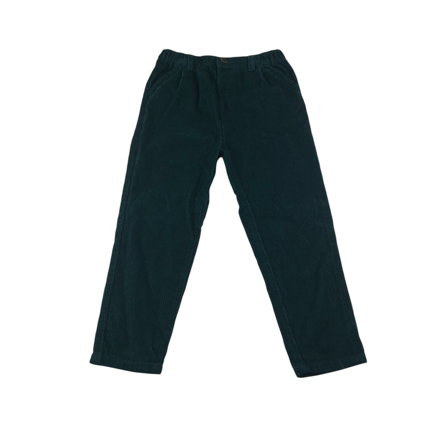 Tu trouser 6-7 years green plain corduroy