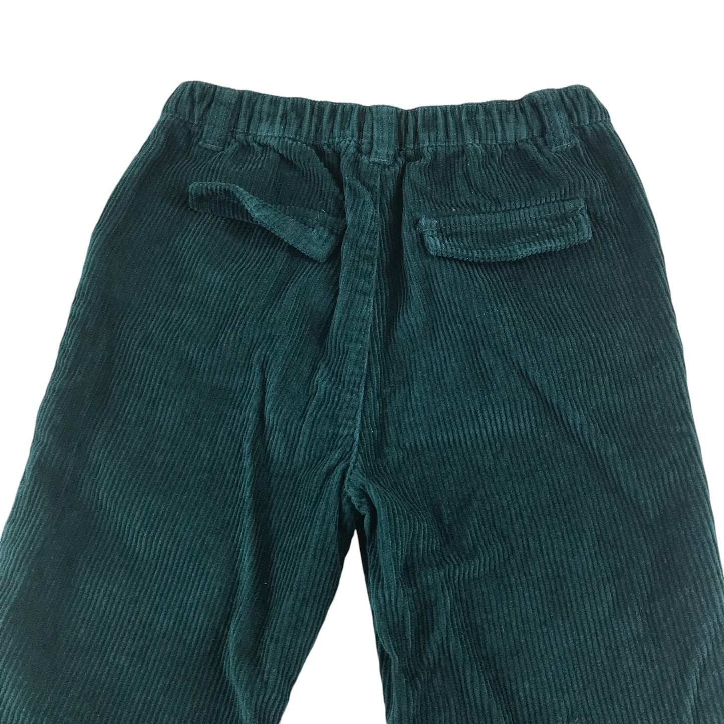Tu trouser 6-7 years green plain corduroy