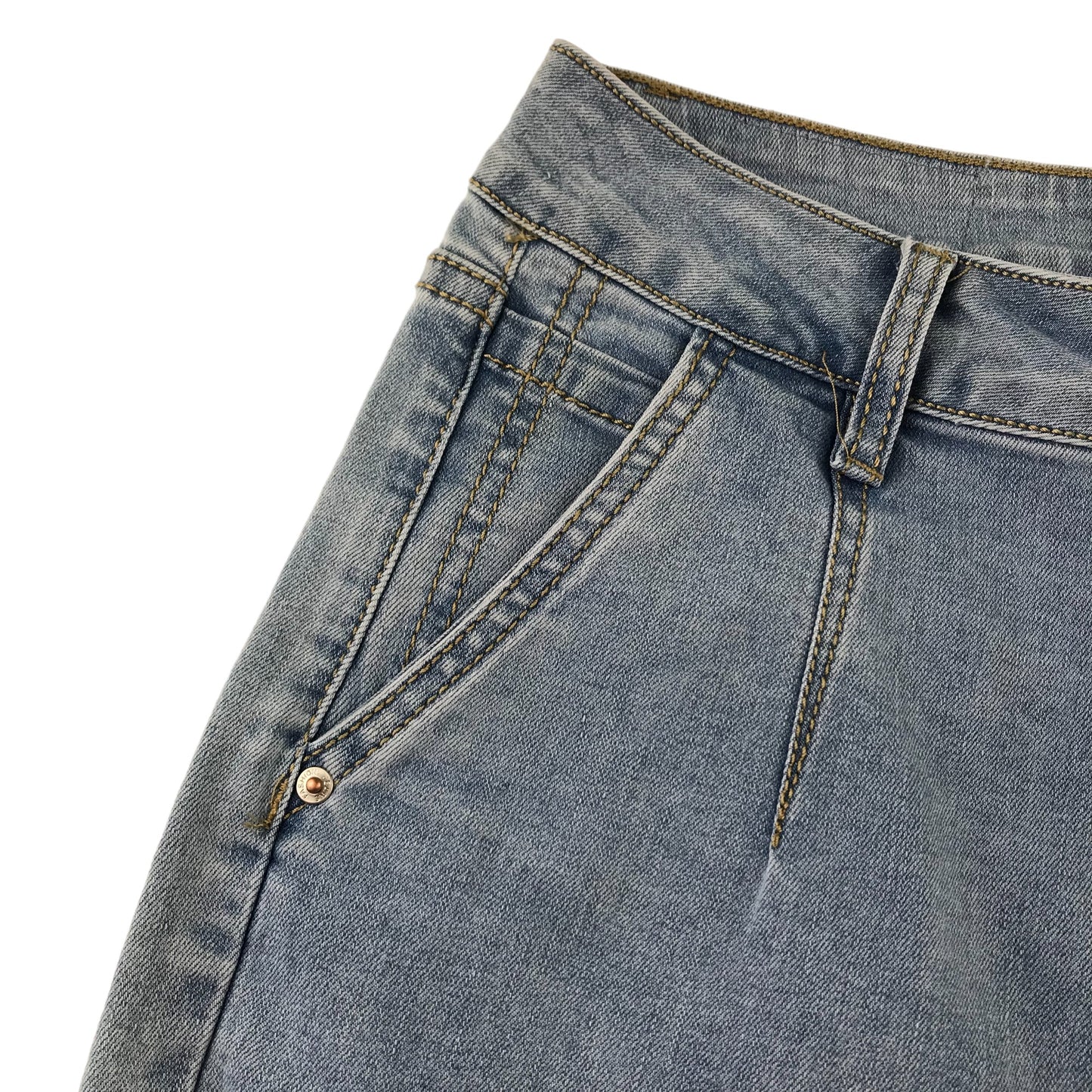 Jewelly jeans womens size S light blue denim mom jean style