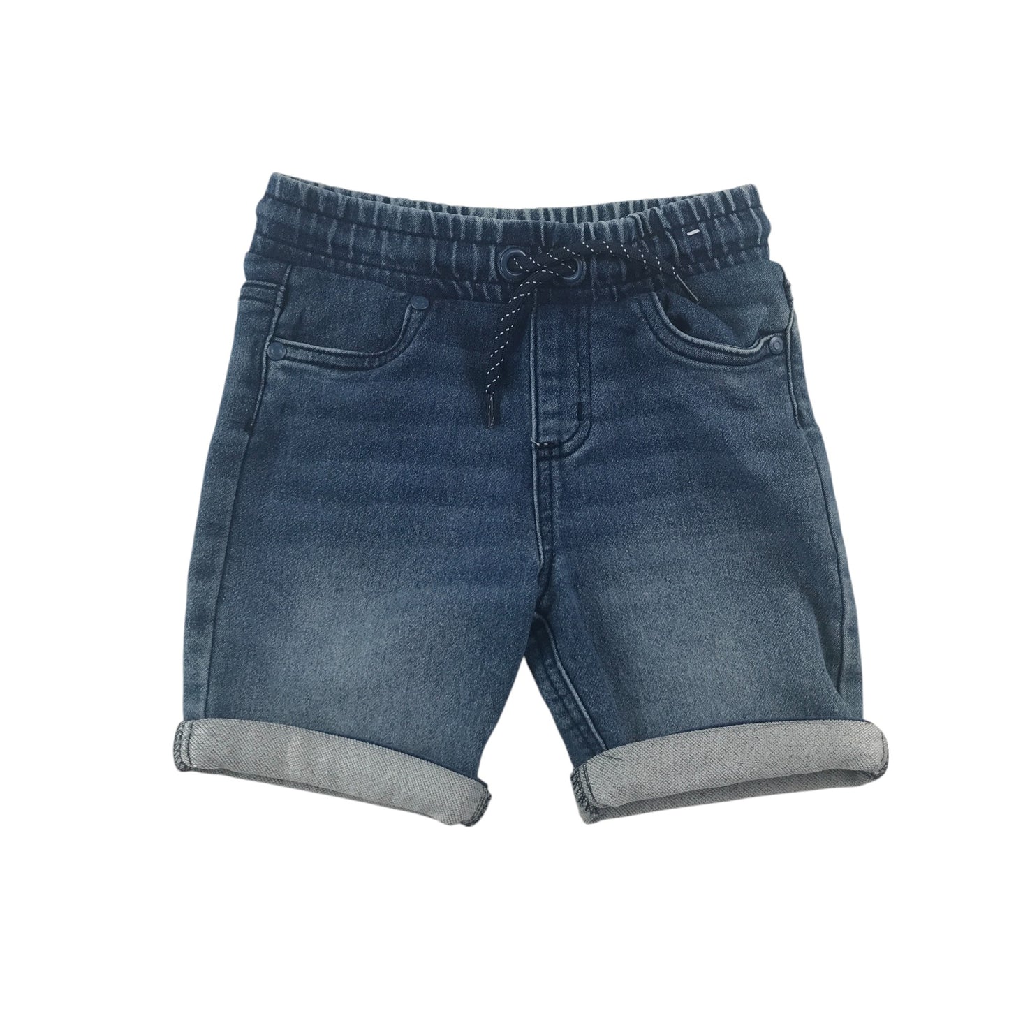 Pep&Co shorts 4-5 years blue denim with elasticated waistband