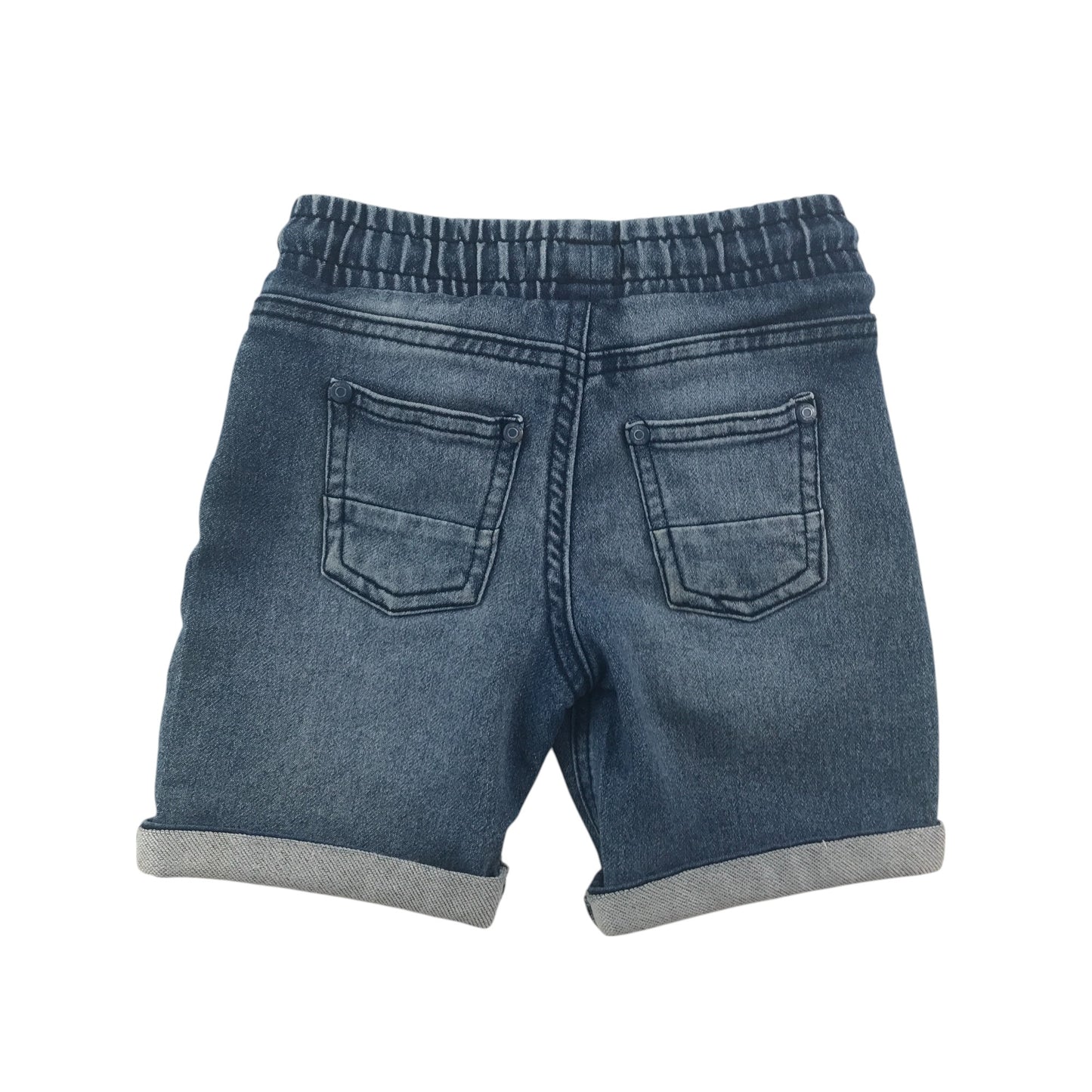 Pep&Co shorts 4-5 years blue denim with elasticated waistband