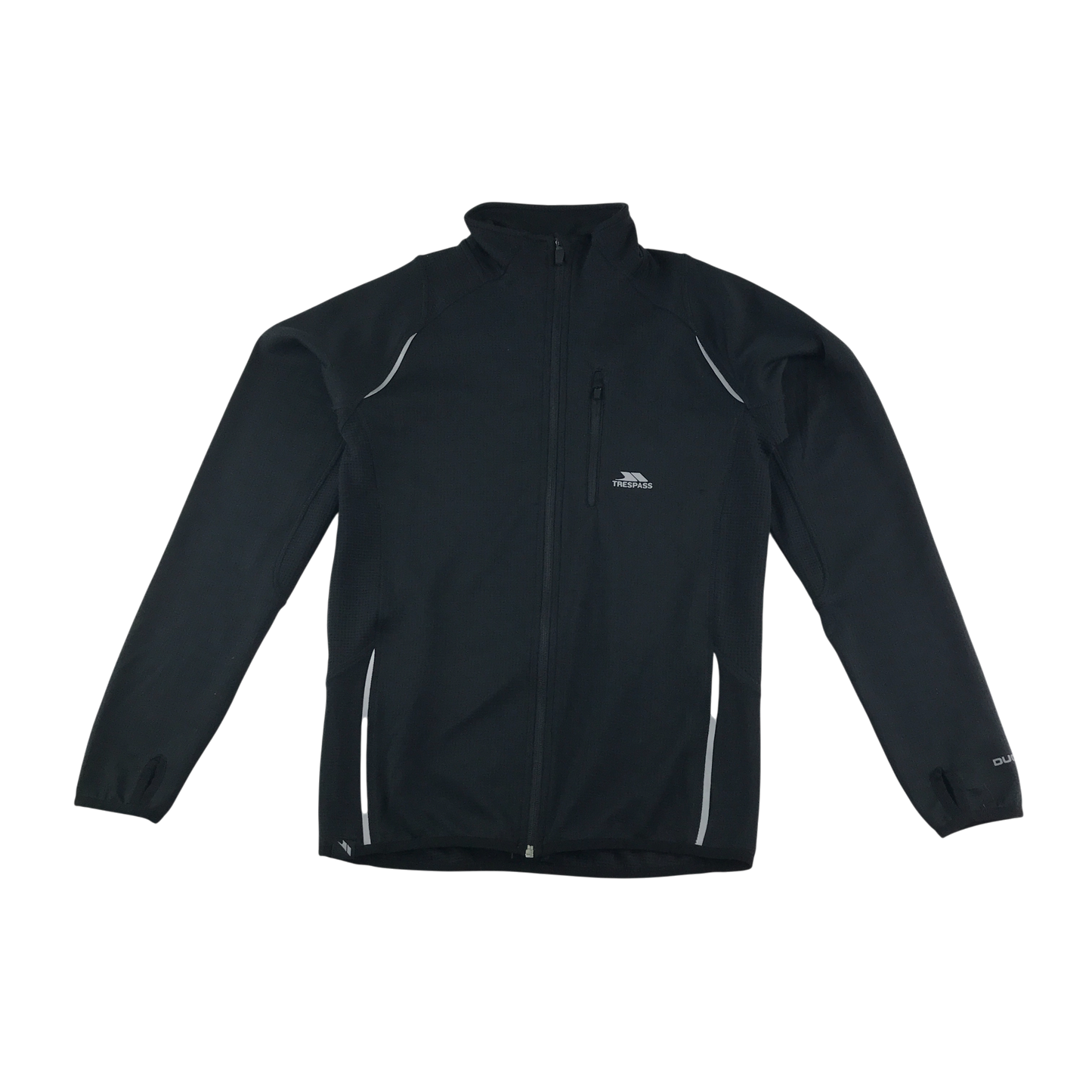 Trespass Fleece Size XS Black Zip Up Jacket
