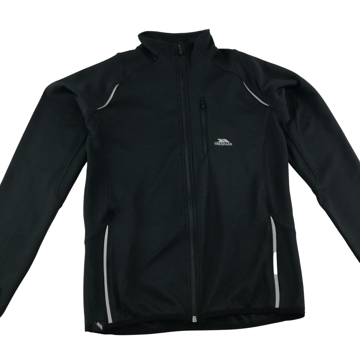 Trespass Fleece Size XS Black Zip Up Jacket