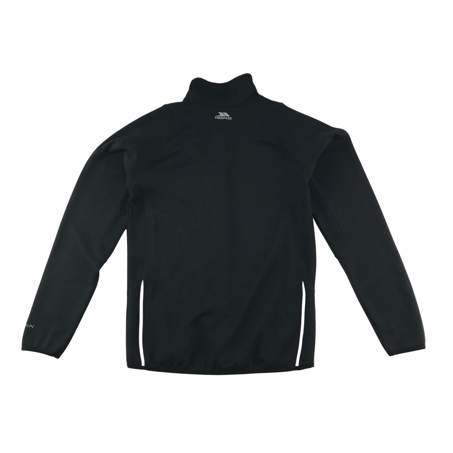 Trespass Fleece Size XS Black Zip Up Jacket