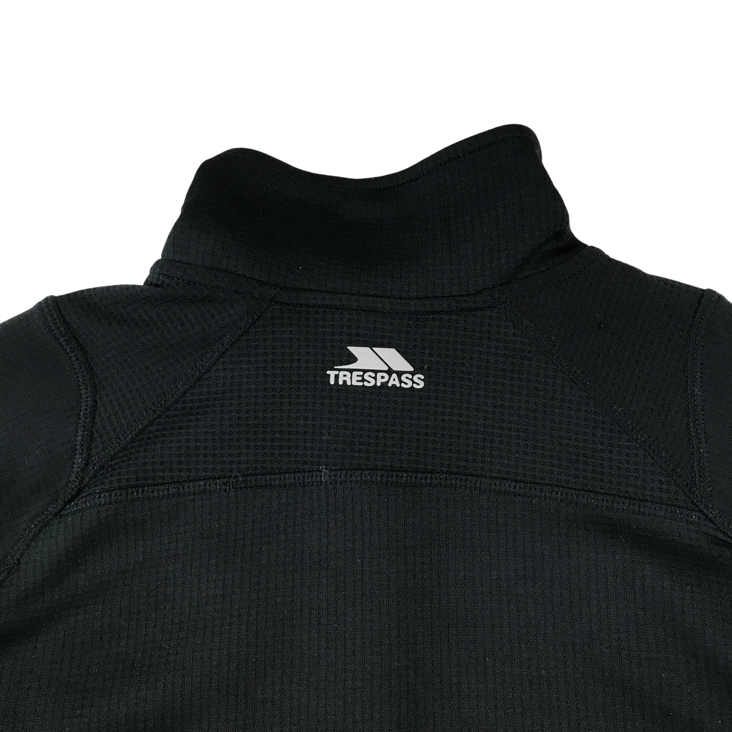 Trespass Fleece Size XS Black Zip Up Jacket