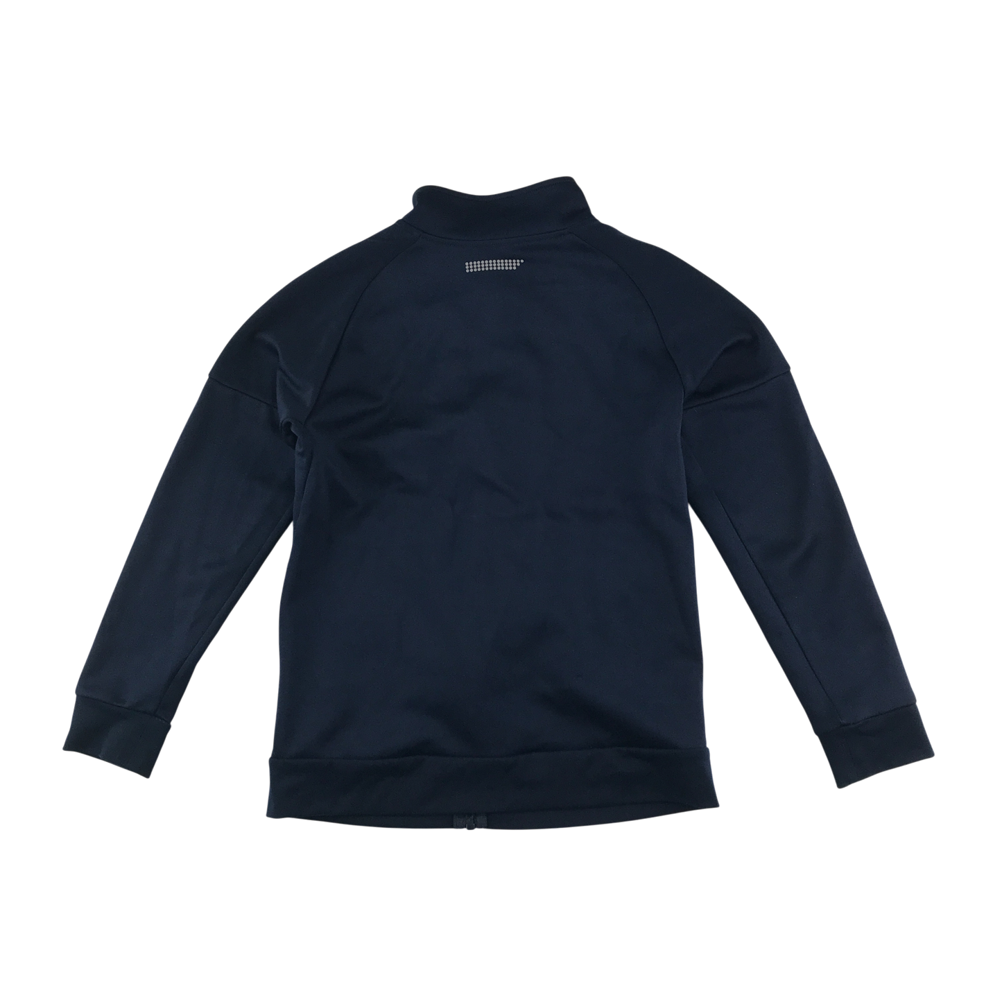 Dunnes Stores Fleece Jacket 10-11 Years Black Zip Up Panelled