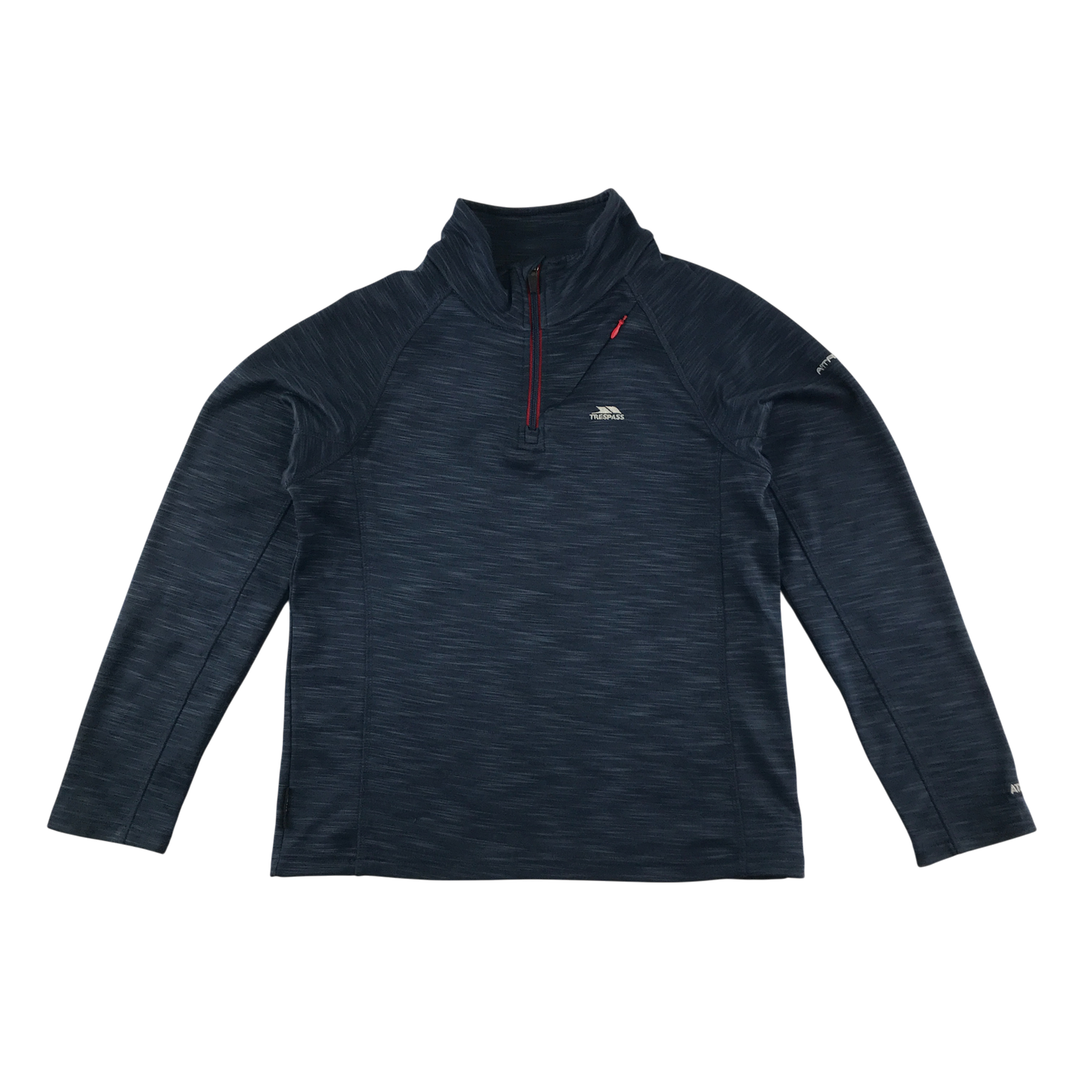 Trespass Fleece 11-12 Years Blue Quarter Zip