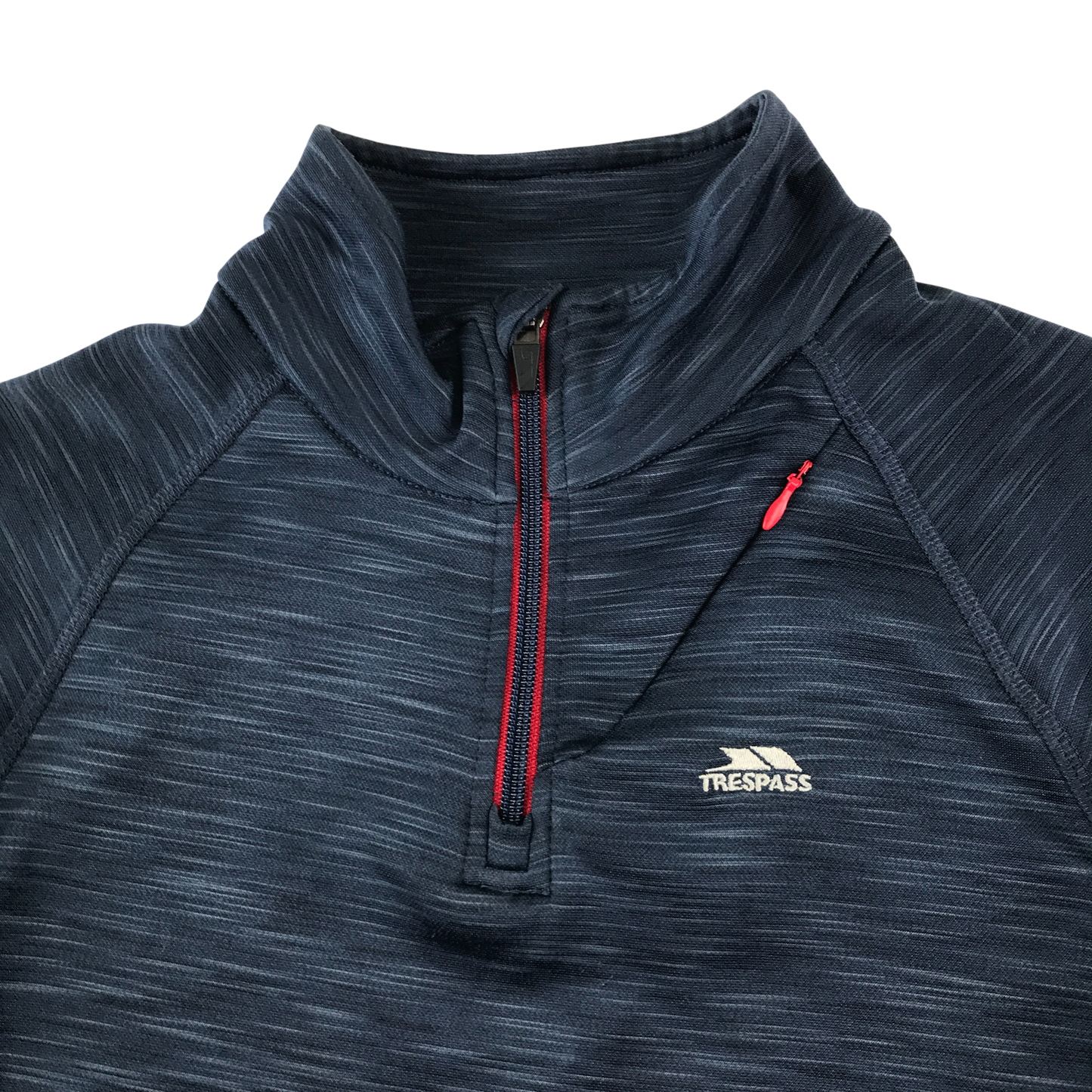 Trespass Fleece 11-12 Years Blue Quarter Zip