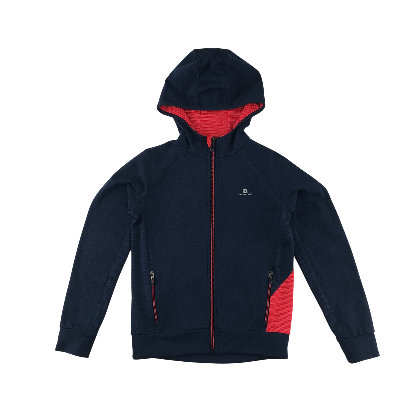Decathlon Sport Jacket 7-8 Years Navy With Hood