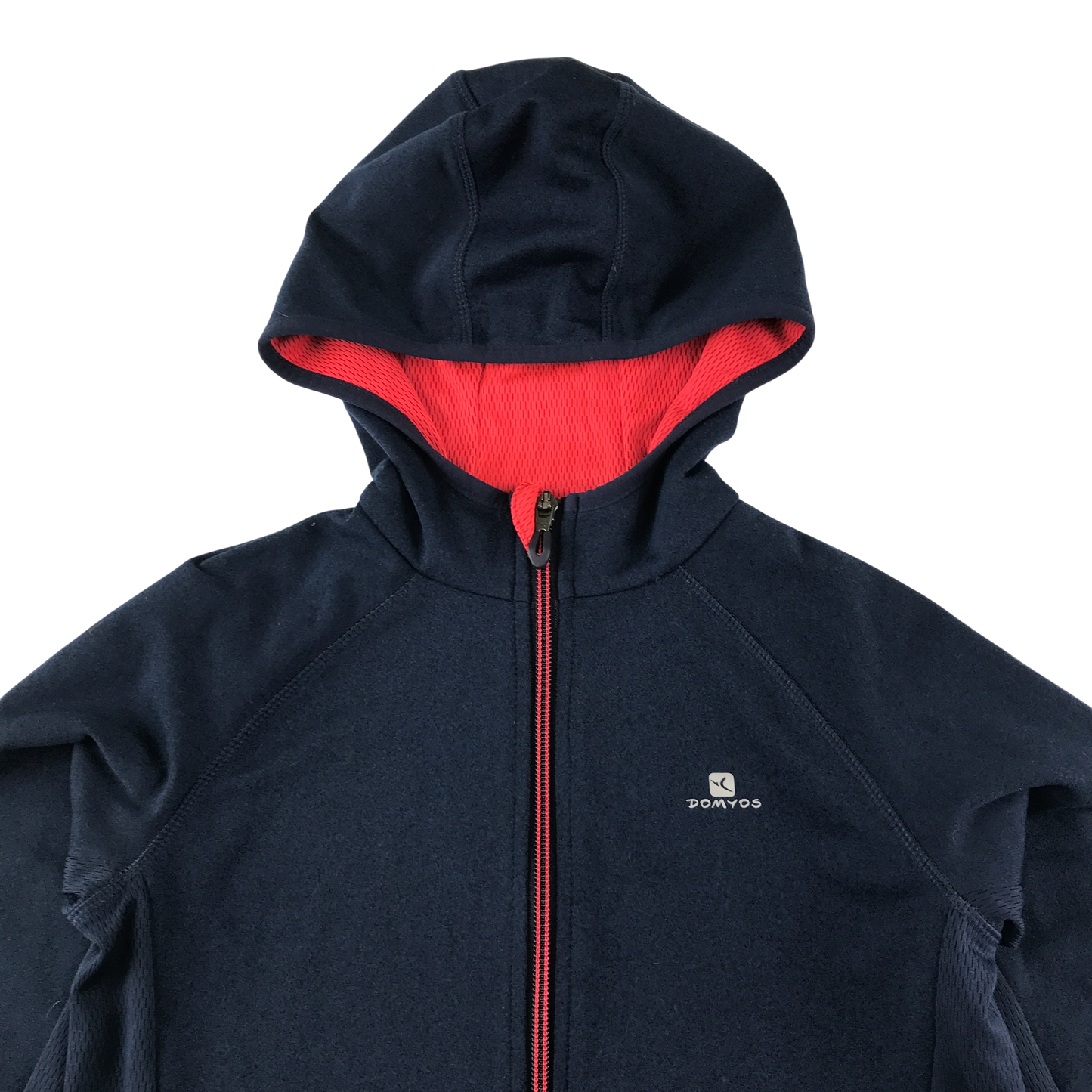 Decathlon Sport Jacket 7-8 Years Navy With Hood