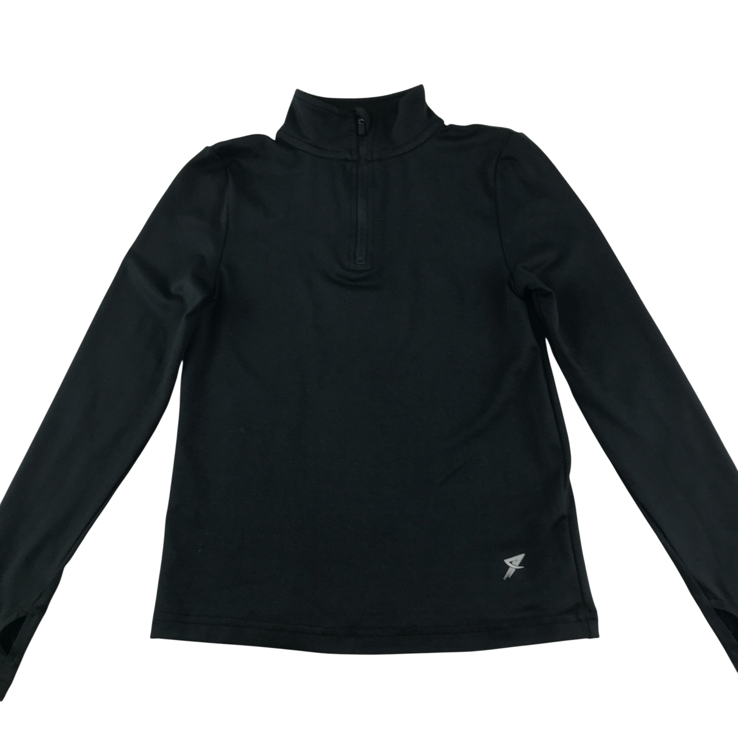 Primark Sport Fleece 7-8 Years Black Quarter Zip