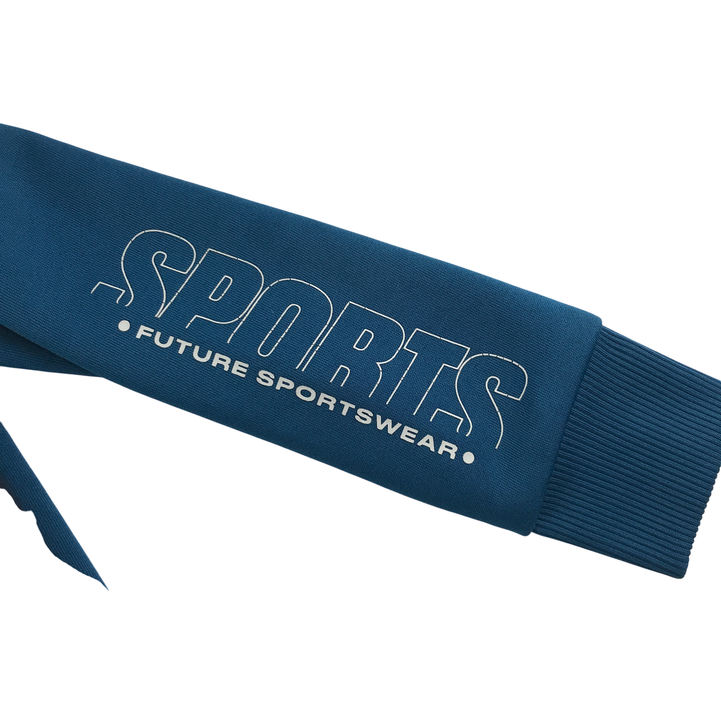 F&F Sport Fleece 6-7 Years Blue Panelled Quarter Zip