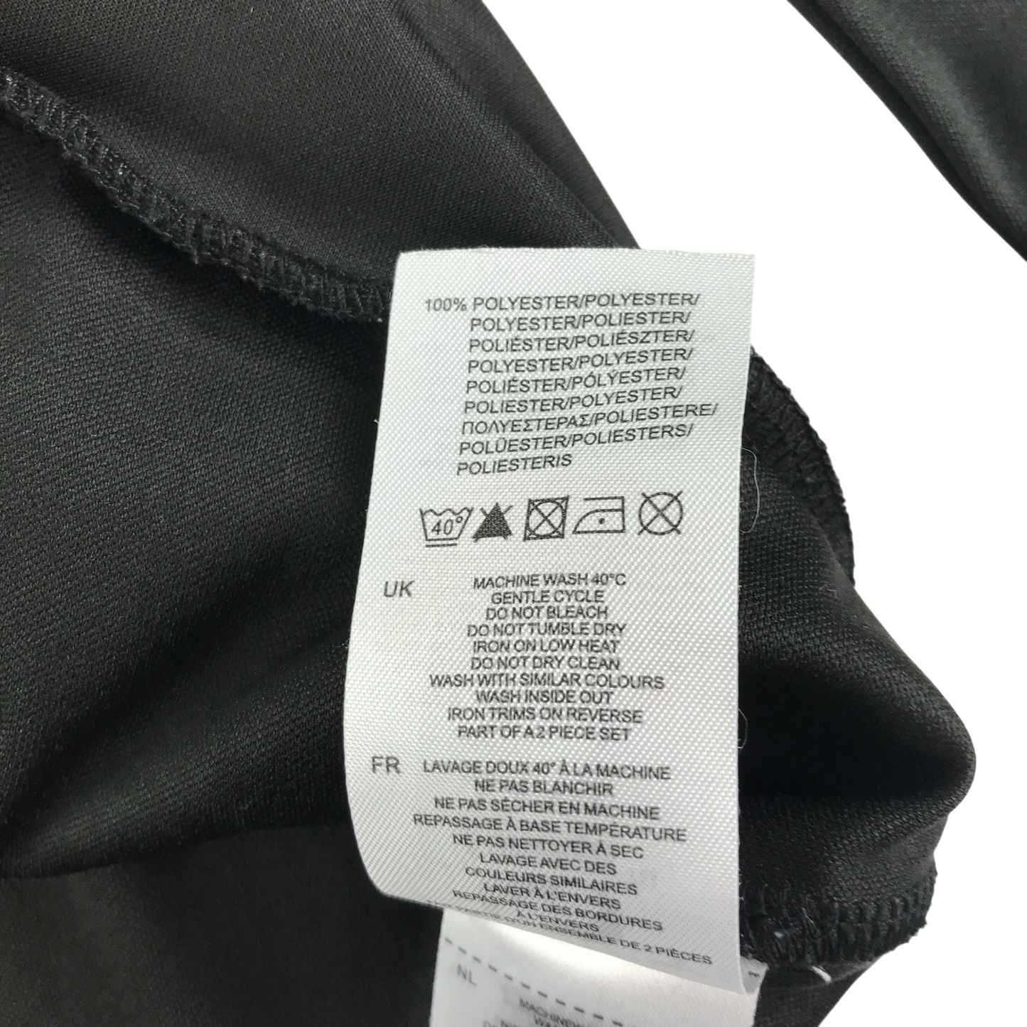 Sondico Sport Jacket 5-6 Years Black with Pockets