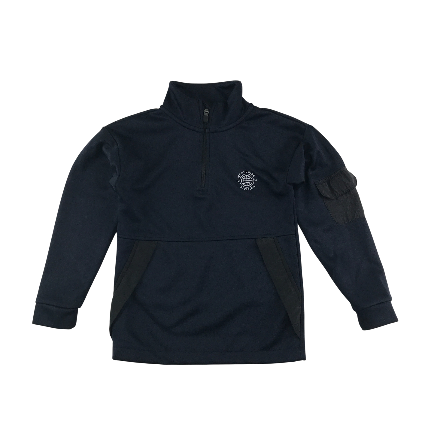 George Fleece 5-6 Years Navy Quarter Zip