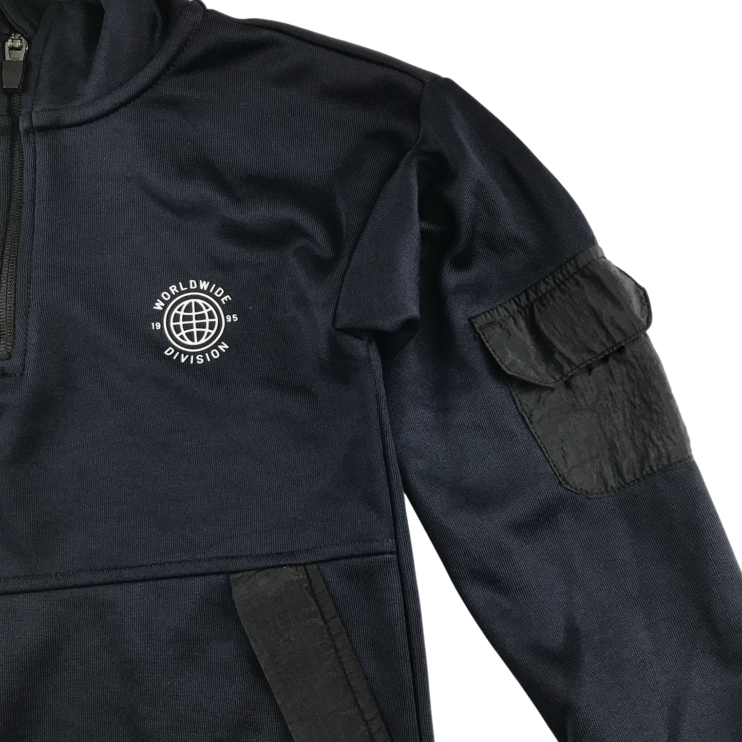 George Fleece 5-6 Years Navy Quarter Zip