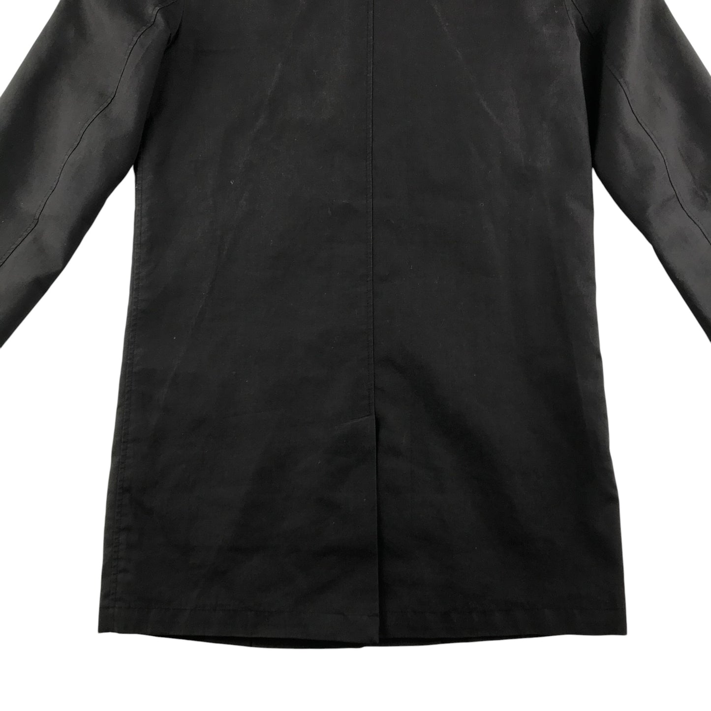 Burton London coat men's XS black smart formal button-up