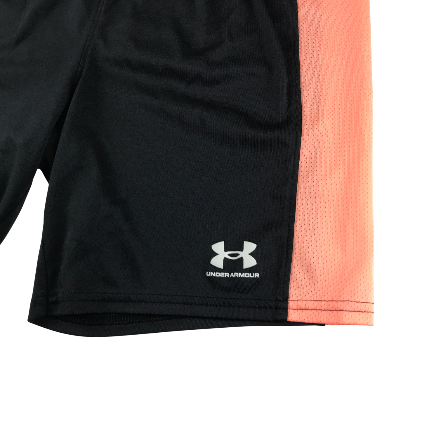 Under Armour Sport Shorts 12-13 Years Black with Neon Panels