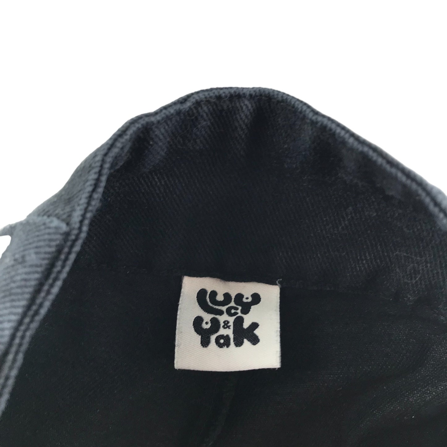 Lucy and Yak Jeans Size W26 L30 Black High Waist Denim Trousers Organic Cotton
