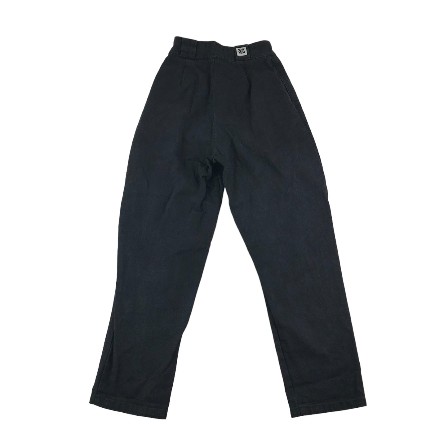 Lucy and Yak Jeans Size W26 L30 Black High Waist Denim Trousers Organic Cotton