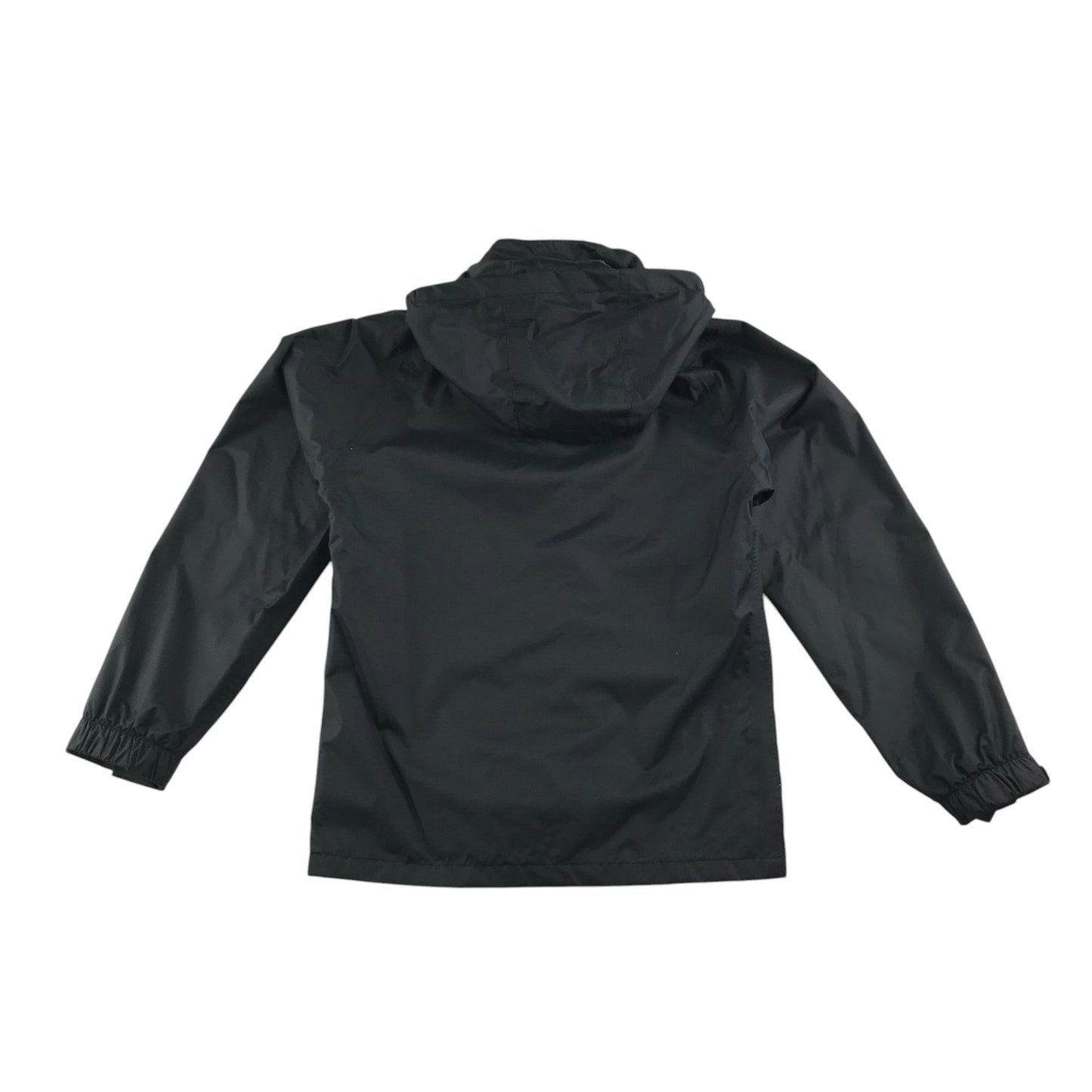 Mountain Warehouse light jacket 9-10 years black waterproof water repellent finish