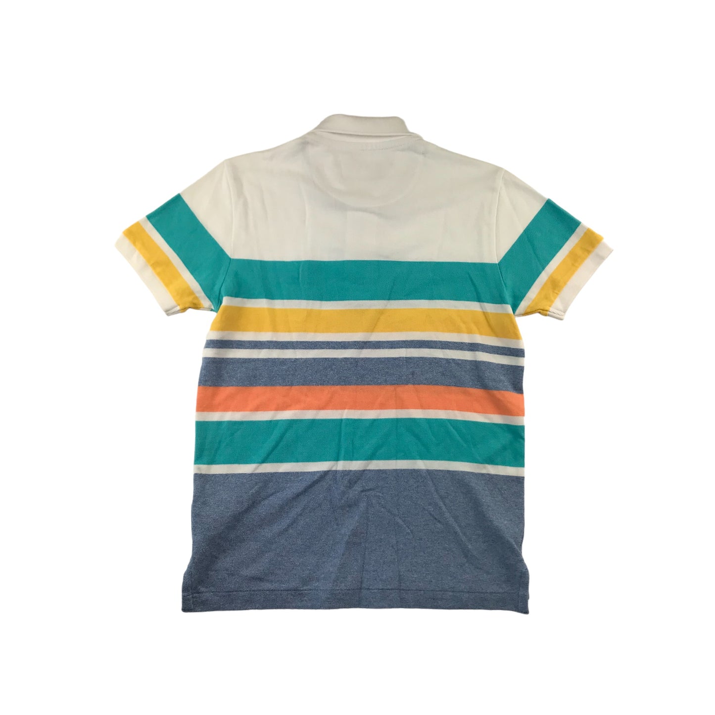 US Polo Assn Polo Shirt Size S Multicolour Stripy Short Sleeve Cotton