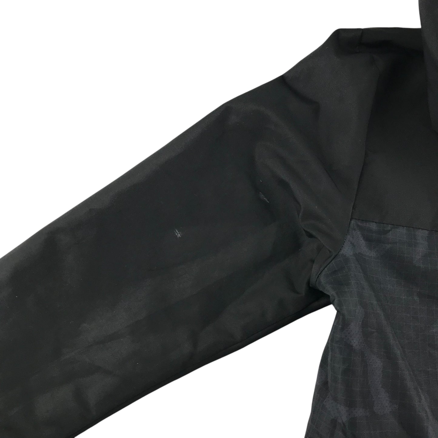 F&F light jacket 9-10 years black shower resistant fleece lining