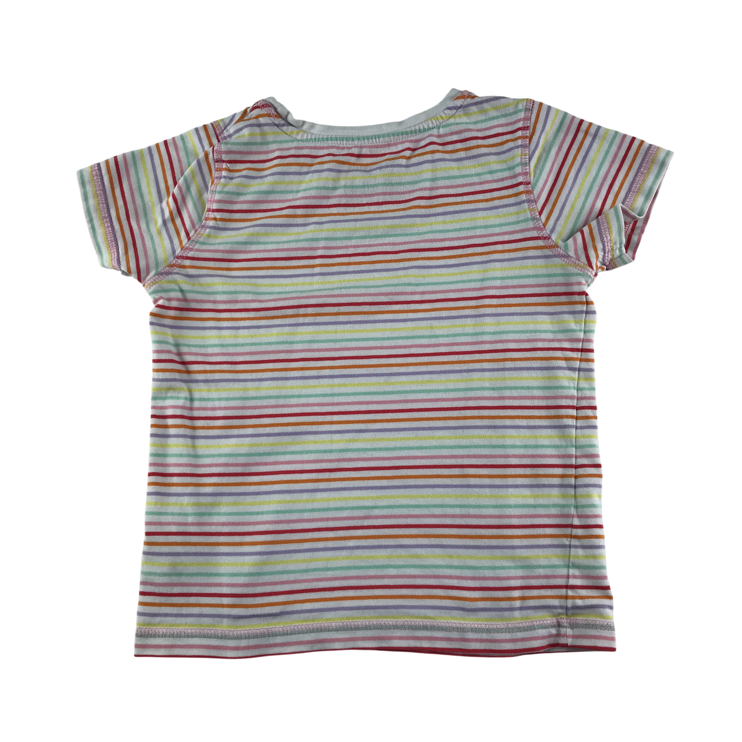 Tu Pyjama Set 6-7 Years Multicolour Stripe Cotton