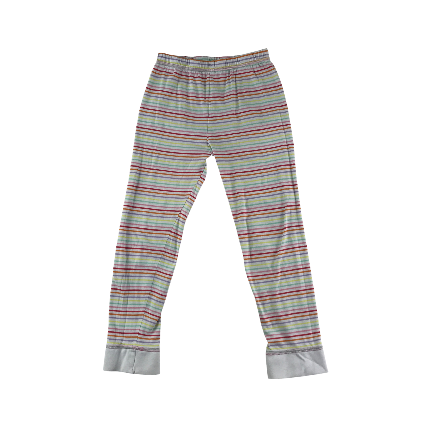 Tu Pyjama Set 6-7 Years Multicolour Stripe Cotton